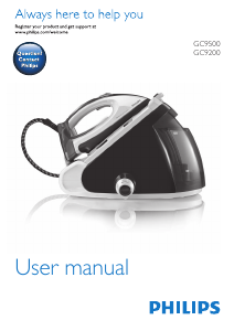 Manual Philips GC9225 PerfectCare Expert Iron