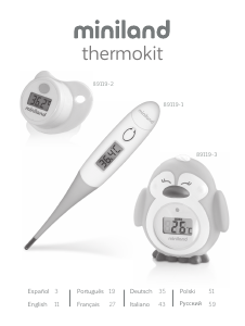 Bedienungsanleitung Miniland Thermokit Thermometer