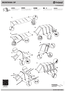 Mode d’emploi Outwell Montana 5P Tente