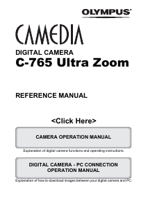 Handleiding Olympus C-765 Digitale camera