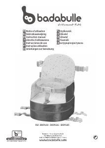 Manuale Badabulle B009404 Zaino