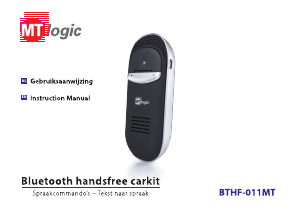 Handleiding MT Logic BTHF-011MT Carkit