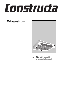 Manuál Constructa CD10350 Odsavač par