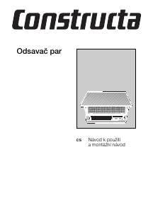 Manuál Constructa CD22130 Odsavač par