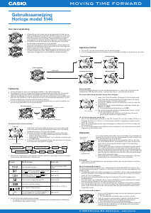 Handleiding Casio G-Shock GA-110C-7AER Horloge