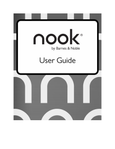 Manual Barnes and Noble NOOK Simple Touch GlowLight E-Reader