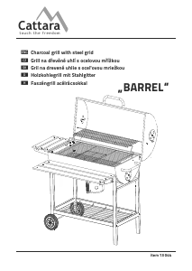 Handleiding Cattara Barrel Barbecue
