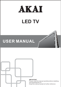 Manual Akai LT-1910AD Televizor LED