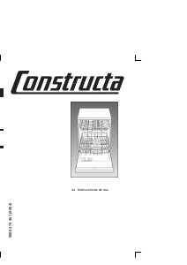 Mode d’emploi Constructa CG344J2 Lave-vaisselle