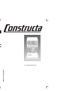 Manual Constructa CG348J5 Dishwasher