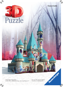 Manual Ravensburger Frozen 2 Castle Puzzle 3D