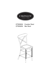 Handleiding Crosley CF500630 Barkruk