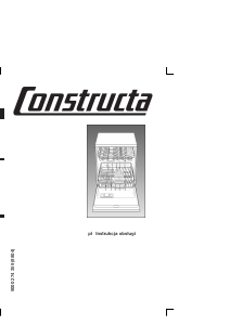 Mode d’emploi Constructa CG542J2 Lave-vaisselle