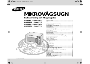 Brugsanvisning Samsung C109STC Mikroovn