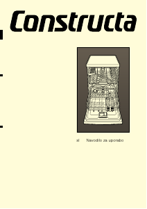 Priročnik Constructa CG5A01V9 Pomivalni stroj