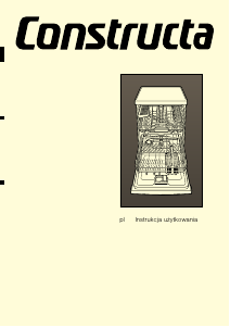 Instrukcja Constructa CG5A02V9 Zmywarka