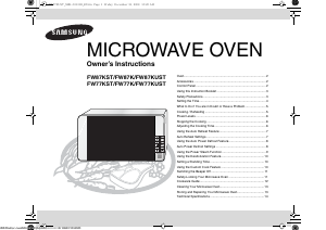 Handleiding Samsung FW77KUST Magnetron