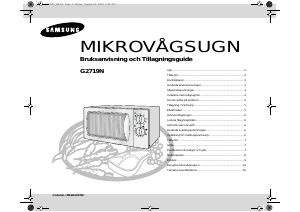 Brugsanvisning Samsung G2719N Mikroovn