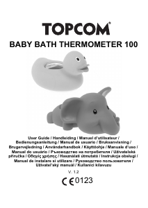 Manual Topcom 100 Termômetro de banho