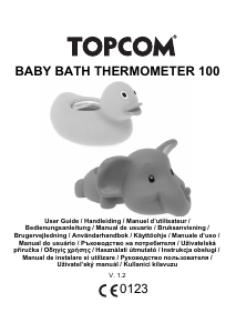 Bruksanvisning Topcom 100 Badtermometer