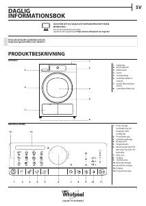 Bruksanvisning Whirlpool HSCX 70311 Torktumlare