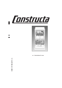Manual Constructa CP432J5 Dishwasher