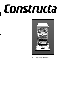 Mode d’emploi Constructa CP5A51J5 Lave-vaisselle