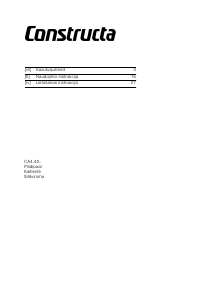 Vadovas Constructa CA424252 Kaitlentė