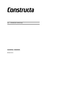 Rokasgrāmata Constructa CA622353 Plīts virsma