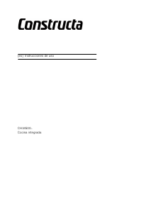 Manual de uso Constructa CH3M50050 Horno