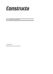 Manual Constructa CH5M00050 Cuptor