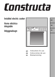 Manual Constructa CH26870 Range