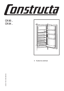 Hướng dẫn sử dụng Constructa CK60243 Tủ lạnh