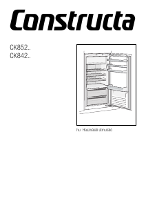 Használati útmutató Constructa CK842EF30 Hűtőszekrény