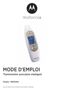 Mode d’emploi Motorola MBP69SN Thermomètre