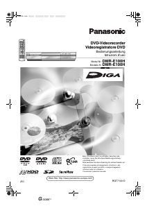 Bedienungsanleitung Panasonic DMR-E100H DVD-player
