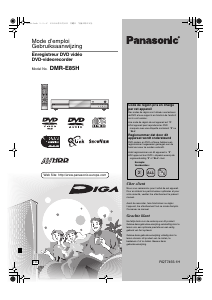 Mode d’emploi Panasonic DMR-E85HEG Lecteur DVD