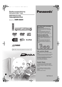 Bedienungsanleitung Panasonic DMR-E85HEG DVD-player