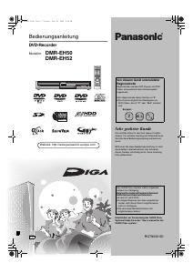 Bedienungsanleitung Panasonic DMR-EH52 DVD-player