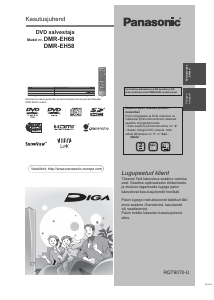 Kasutusjuhend Panasonic DMR-EH58 DVD-mängija