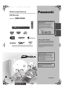 Bedienungsanleitung Panasonic DMR-EH595 DVD-player