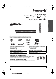 Brugsanvisning Panasonic DMR-EH76EC DVD afspiller