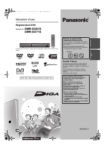 Manuale Panasonic DMR-EX71S Lettore DVD