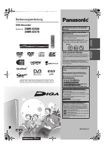 Bedienungsanleitung Panasonic DMR-EX89 DVD-player