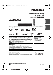 Bedienungsanleitung Panasonic DMR-EX96CEG DVD-player