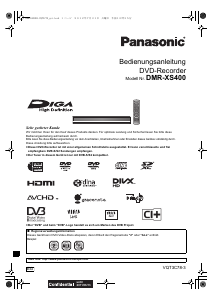 Bedienungsanleitung Panasonic DMR-XS400EG DVD-player