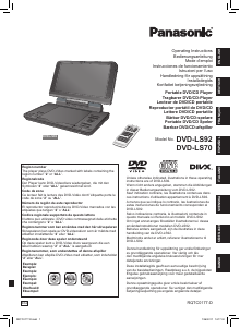 Manuale Panasonic DVD-LS70 Lettore DVD