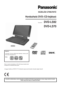 Használati útmutató Panasonic DVD-LS70 DVD-lejátszó