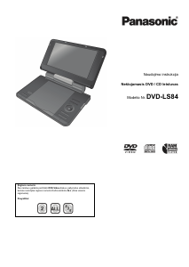 Vadovas Panasonic DVD-LS84 DVD leistuvas