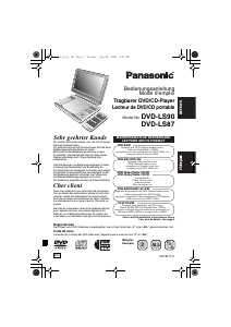 Bedienungsanleitung Panasonic DVD-LS87 DVD-player